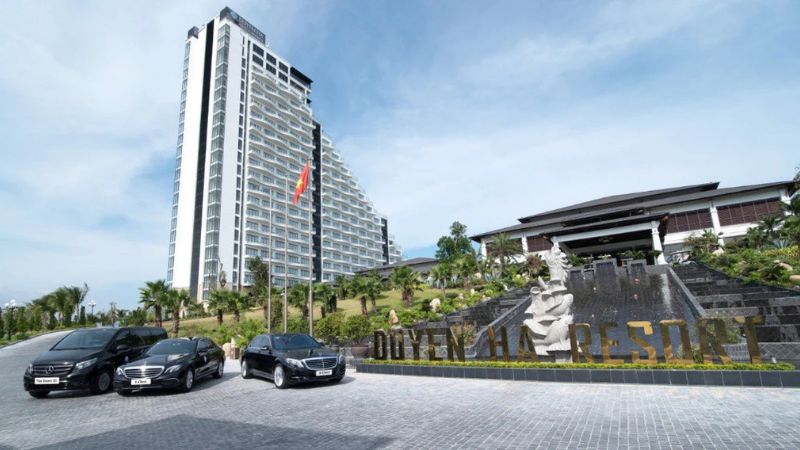 Xe đưa đón tại Duyên Hà Resort Cam Ranh