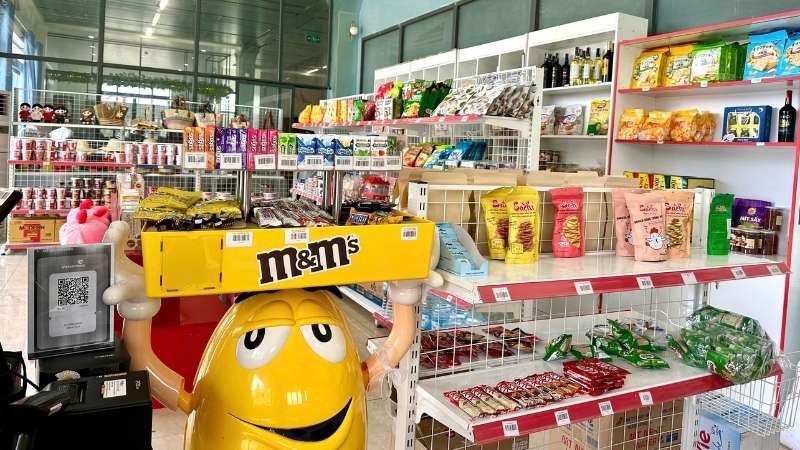 Siêu thị Xóm Mới mặt hàng đa dạng