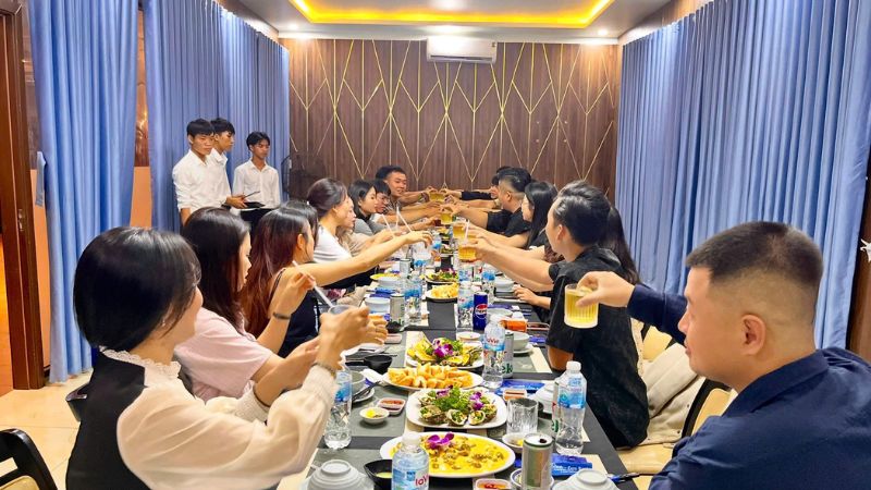 Phòng Vip cho buổi tiệc riêng tư sang trọng tại Vịnh Xanh